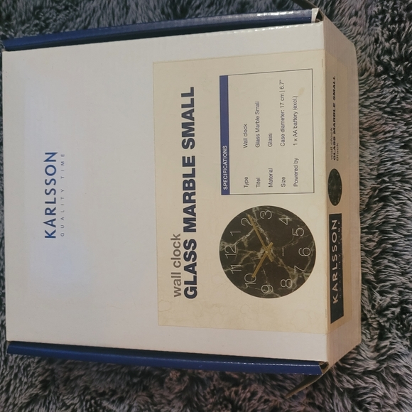 Marble Wall Clock - Picture 3 of 4